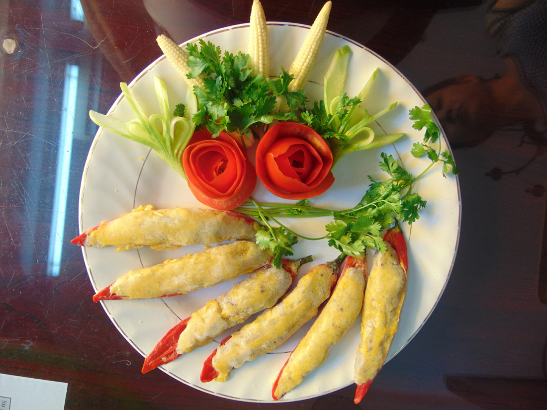 CHẢ CÁ HẤP - HÌNH ỚT